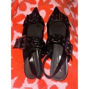 Jeffrey Campbell Black Studded Sandals
